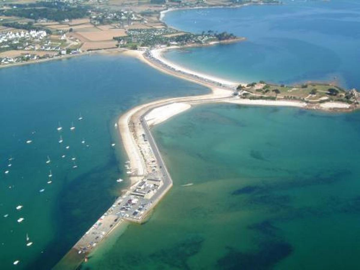 La Grand Voile - Maison 4 Chambres Vue Mer - Plage A 900 M 圣波勒-德莱昂 外观 照片